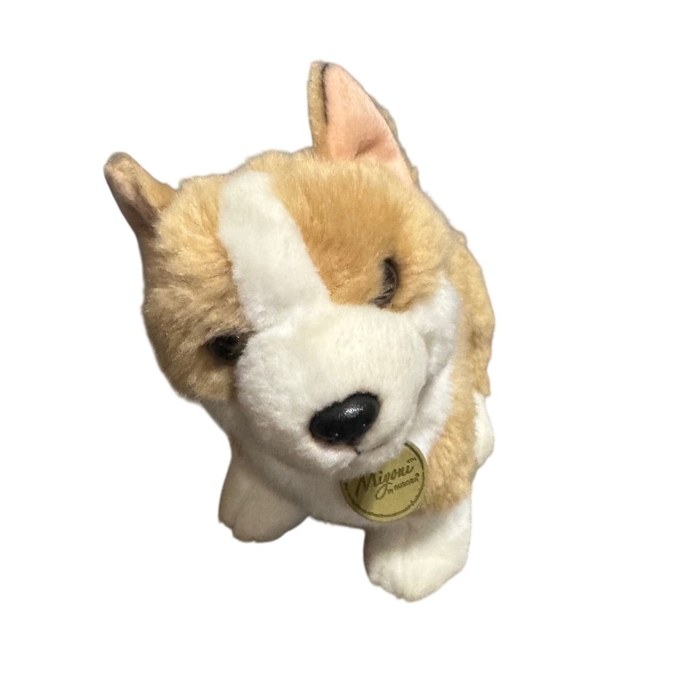 Aurora World Miyoni Corgi Plush Tan White Realistic Stuffed Animal Dog 11 inch
